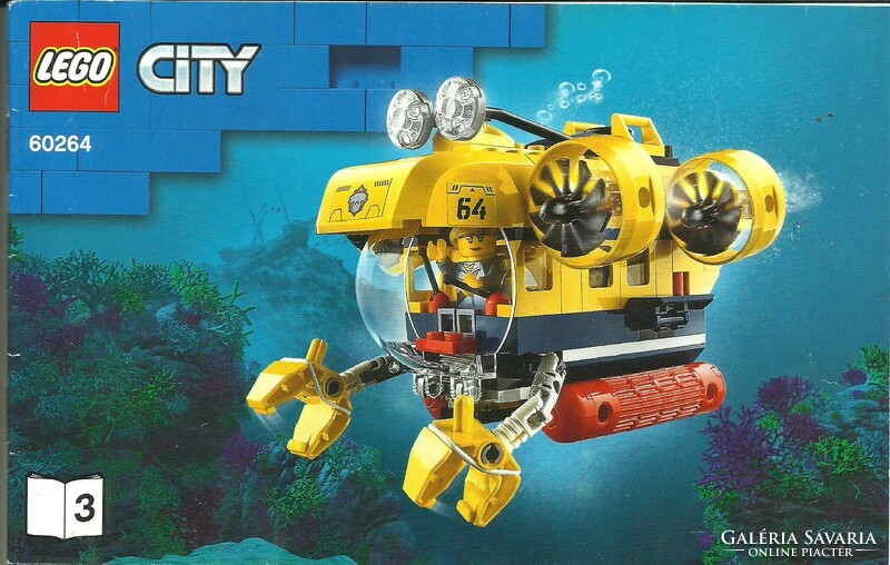 LEGO CITY  3. 60264 = ÖSSZESZERELÉSI FÜZET
