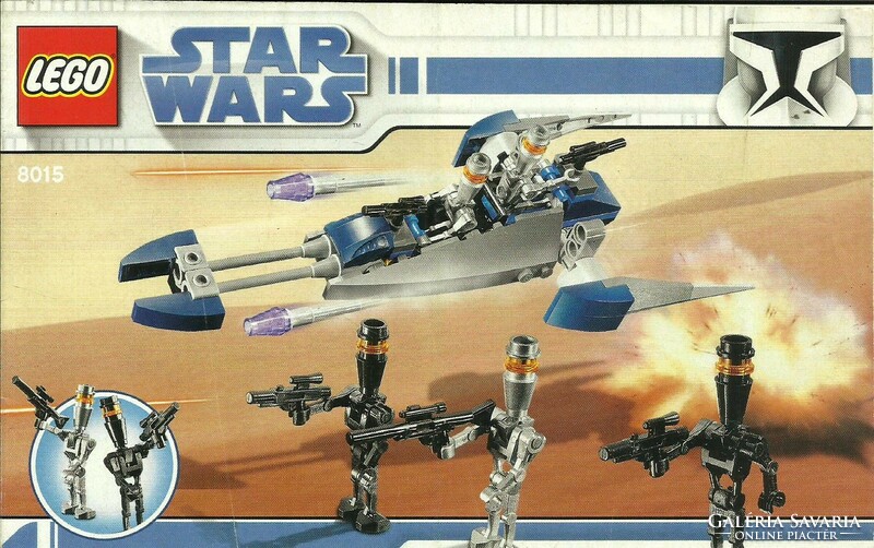 LEGO STAR WARS 8015  = ÖSSZESZERELÉSI FÜZET
