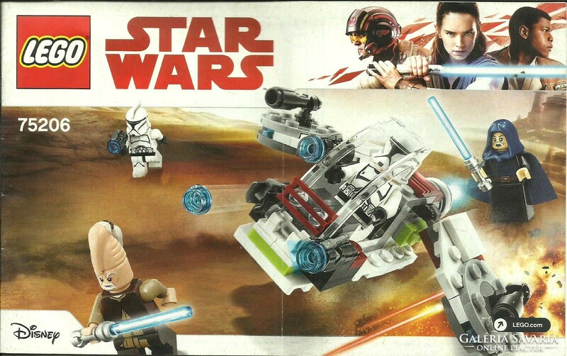 Lego star wars, disney 75206 = assembly booklet