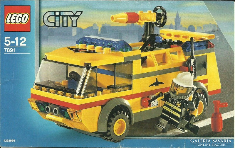 LEGO CITY 5 12 7891 = ÖSSZESZERELÉSI FÜZET