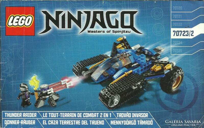 LEGO NINJAQ 70723/2  = ÖSSZESZERELÉSI FÜZET