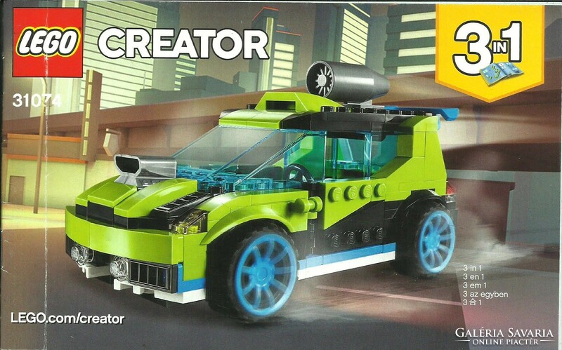 LEGO CREATOR 31074 = ÖSSZESZERELÉSI FÜZET