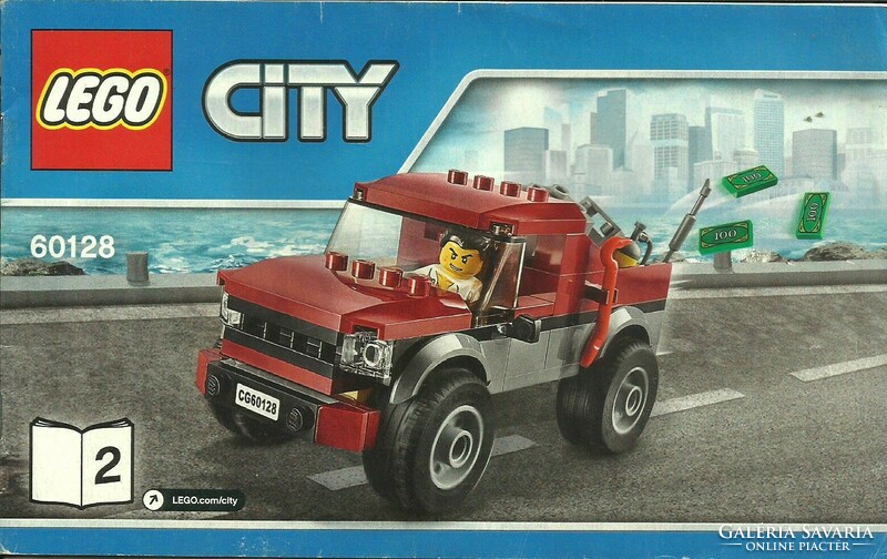 LEGO CITY 2.  60128 = ÖSSZESZERELÉSI FÜZET