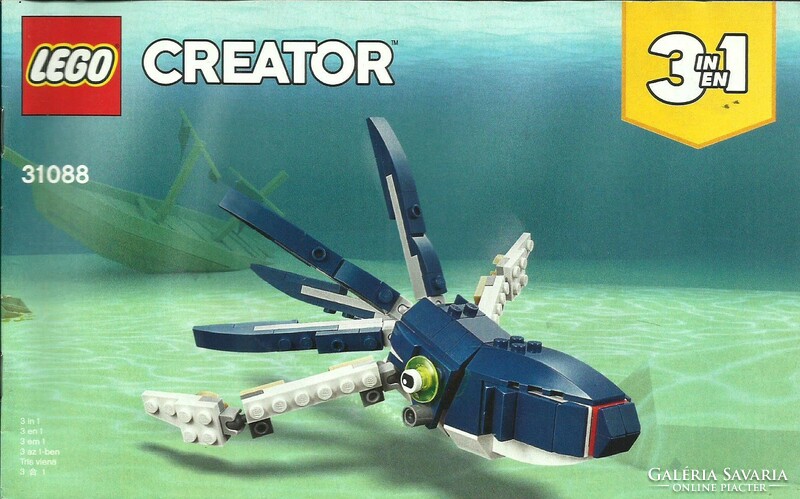LEGO CREATOR 31088 = ÖSSZESZERELÉSI FÜZET