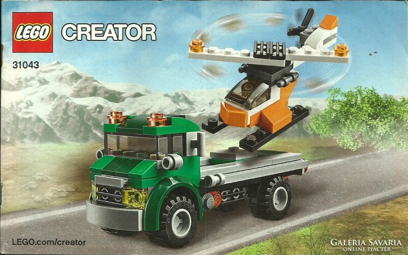LEGO CREATOR 31043 = ÖSSZESZERELÉSI FÜZET