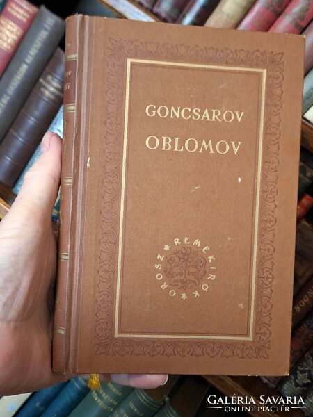 1953-- Goncharov: Oblomov. - New Hungarian K.K. - Russian masterpieces