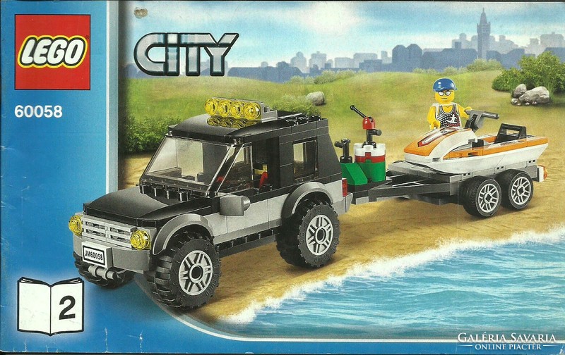 LEGO CITY 2. 60058 = ÖSSZESZERELÉSI FÜZET