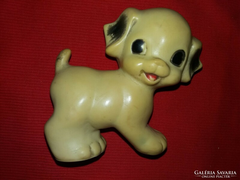 Vintage Ruth Newton gumi figura kis kutyus szép állapotban 14 cm képek szerint