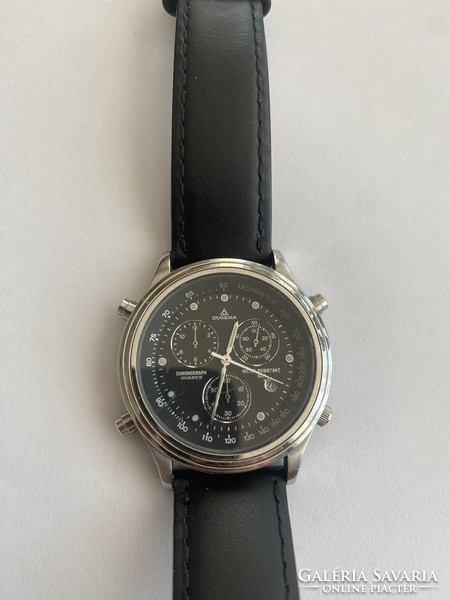 Dugena chronograph, display shockproof