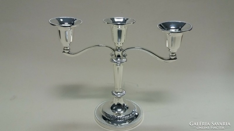 Silver-plated candle holder (20169)