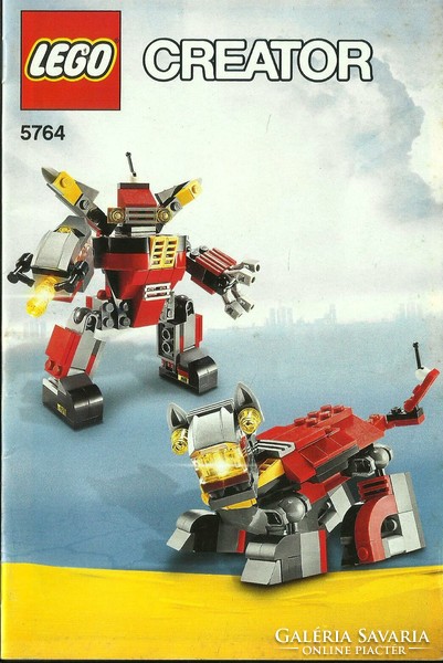 Lego creator 5764 = assembly booklet