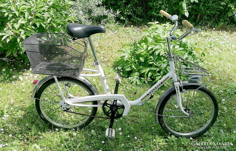 Veterán Peugeot kemping kerékpár, 1972-es, tökéletesen felújított