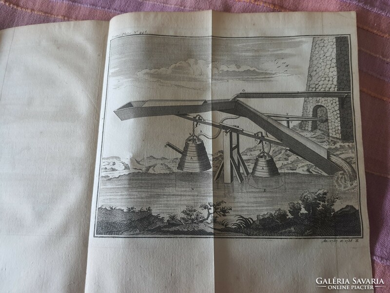 Proceedings of the Royal Society of Natural Sciences of London 1737-1738 with folding engravings