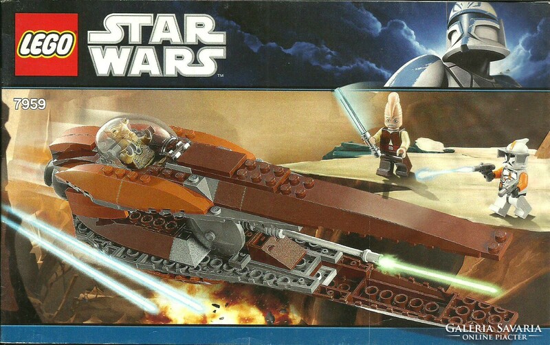 LEGO STAR WARS 7959  = ÖSSZESZERELÉSI FÜZET