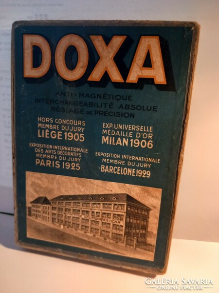 Antique doxa pocket watch, large parts box