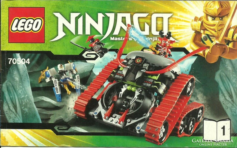 Lego ninjaq 1. 70504 = Assembly booklet