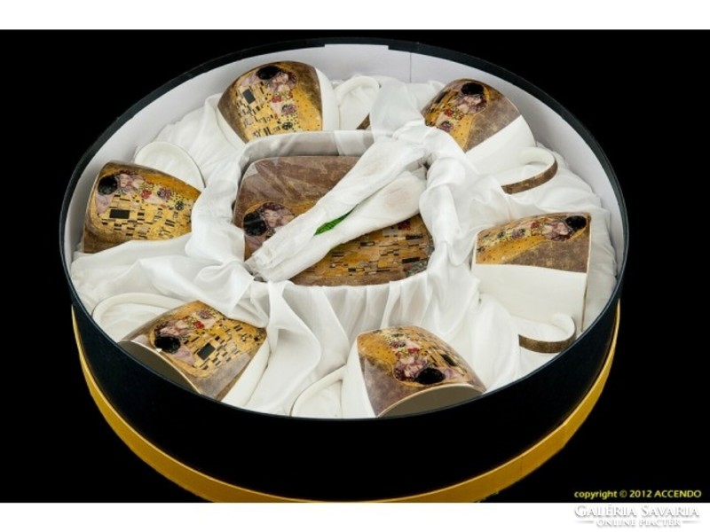 Klimt tea set in gift box (20279)