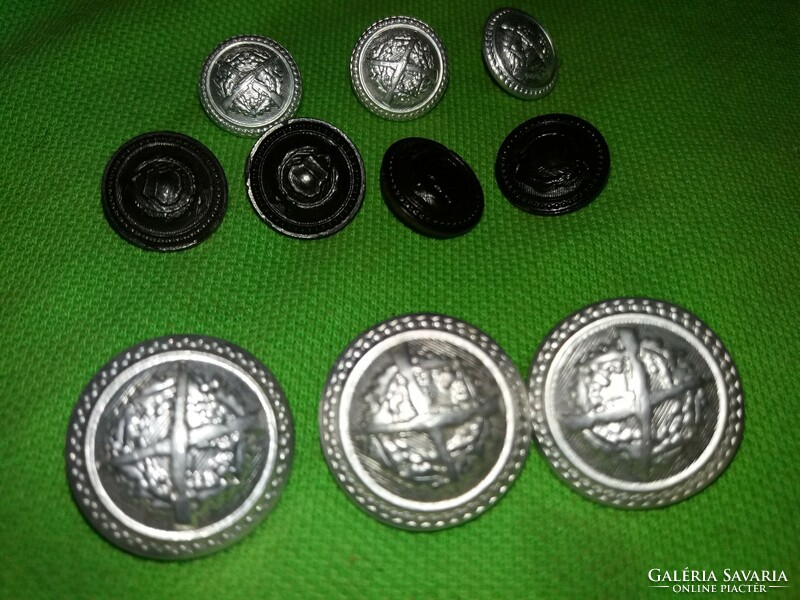 Old Hungarian military button package as shown in the pictures