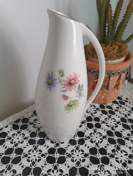 Höllóháza retro vase with handles