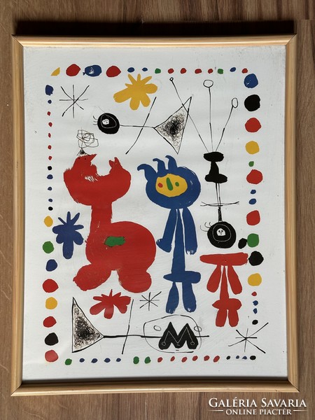 Joan Miró nyomat