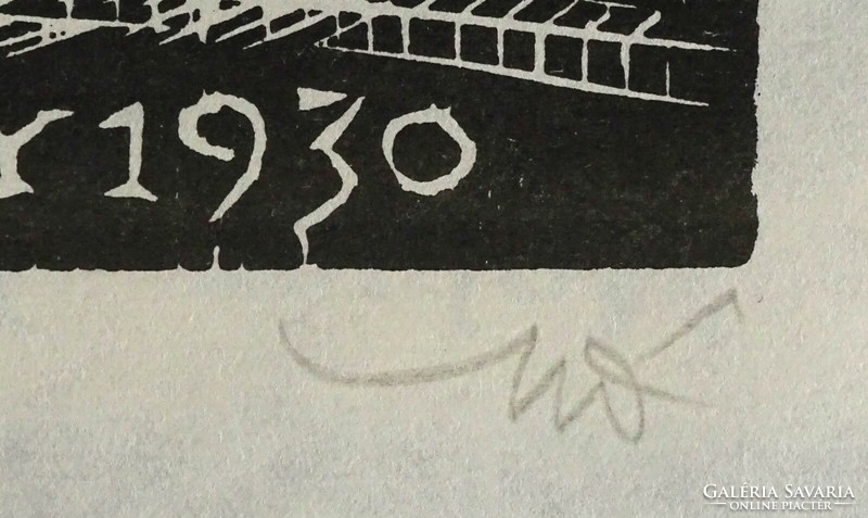 1R167 Molnár Dénes : Marosvásárhely erdély témájú fametszetek aláírva 1+11 darab