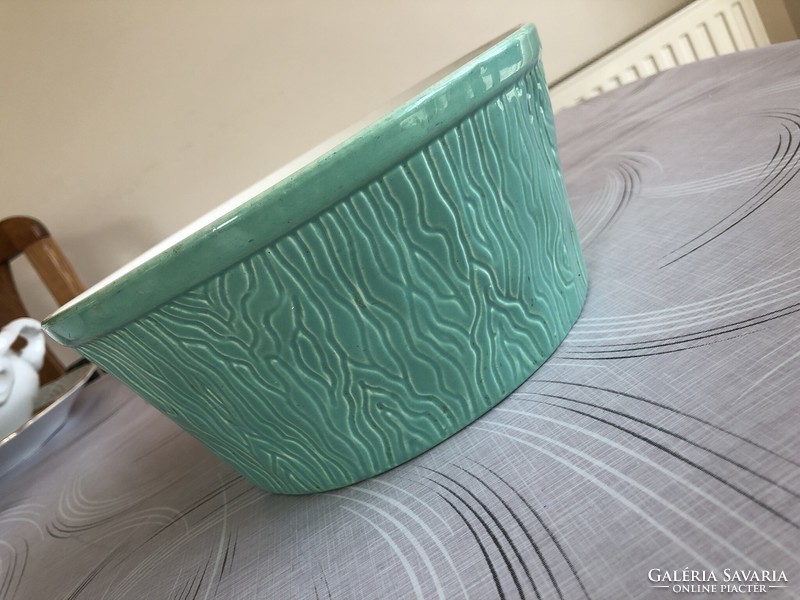Granite bowl in turquoise color