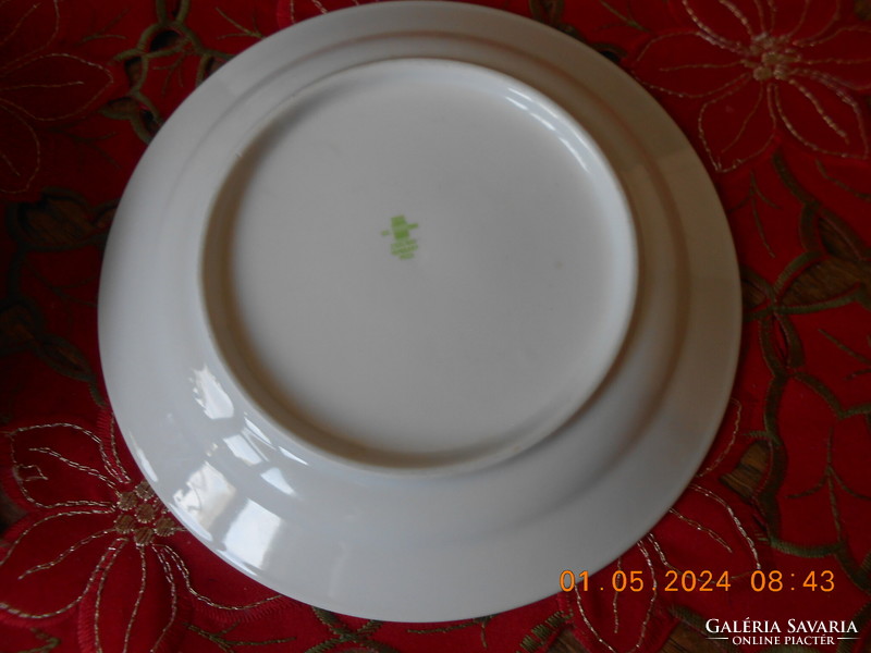 Children's tableware with a Zsolnay little mole fairy tale pattern