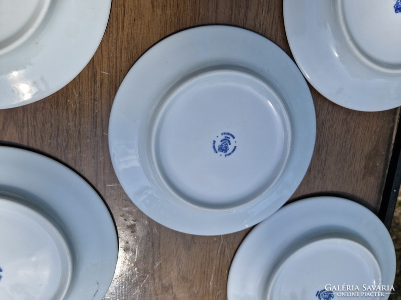 Lowland porcelain cookie plates with terracotta pattern.