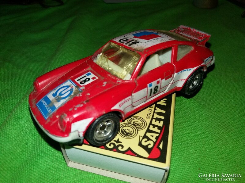 1979.MATCHBOX SUPERKINGS Porsche Turbo RALLY fém autó ( NAGY MÉRET !!) a képek szerint