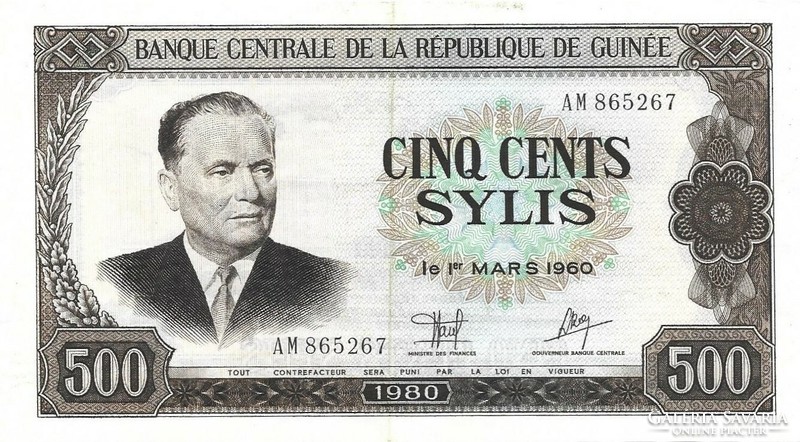 500 Sylis 1980 tito guinea 1.