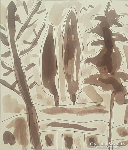 Miklós Németh 21 x 30 cm ink, paper