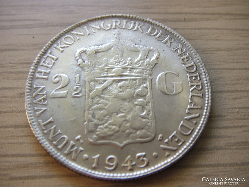Holand East - India 2. 1/2 Gulden 1943 copy ( copy ) if someone is missing it