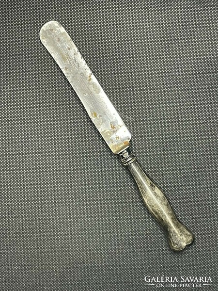Silver cutting knife 1800s