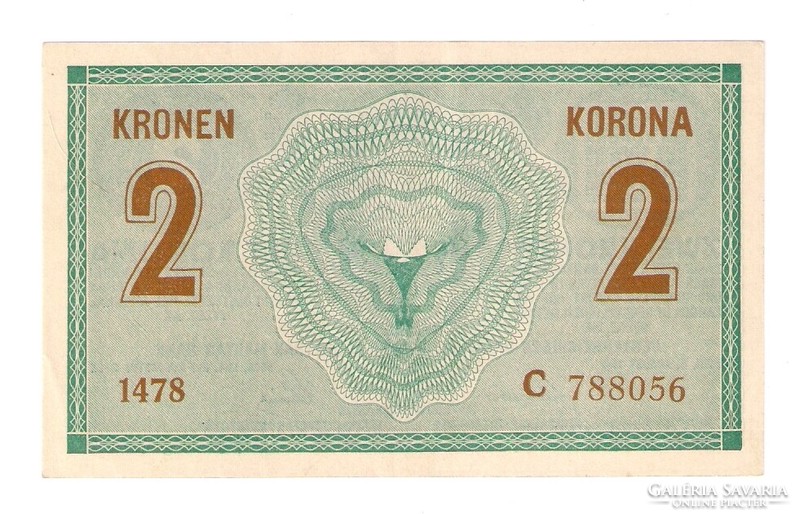 1914. 2 korona AUNC