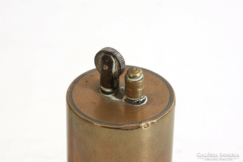 Copper table lighter m=12cm d=8cm | cartridge case cannon case trench art