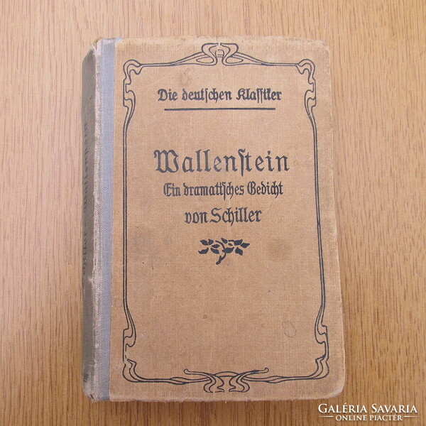 (1913) Friedrich von Schiller - Wallenstein (gótbetűs kiadás)