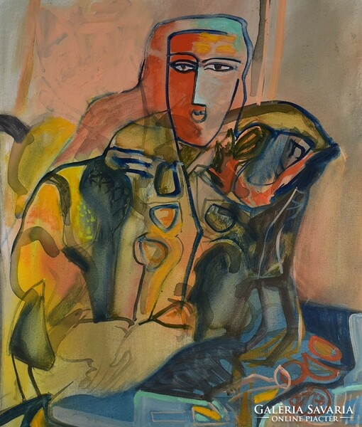 Burai István (1951-2017): ARC A LÉLEK TÜKRE 2007