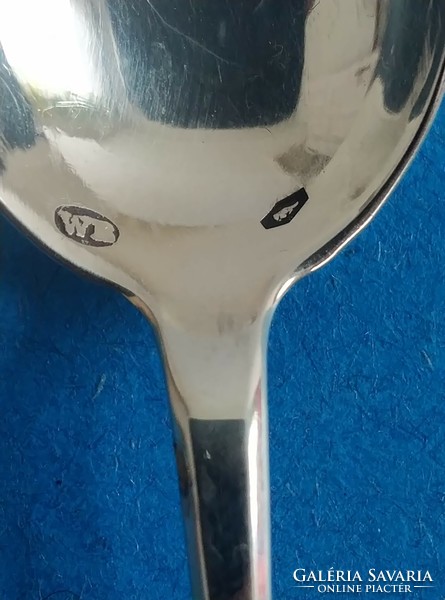 English style silver mocha spoon