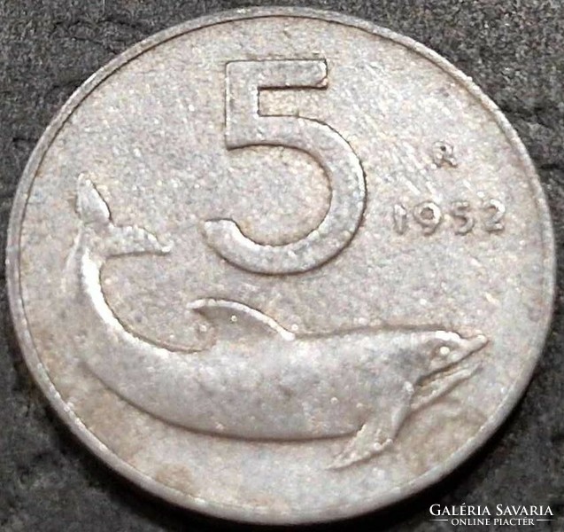 Italy 5 lira lot (5 pieces)