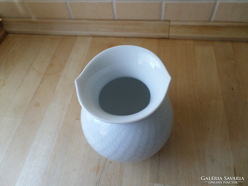 Old Meissen white porcelain vase 13.5 cm