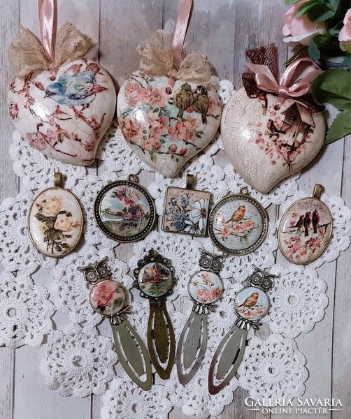 Beautiful ceramic hearts