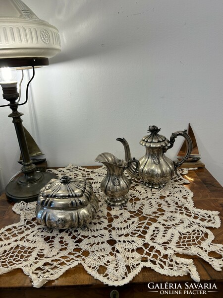 Silver coffee tea set