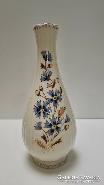 Zsolnay Búzavirág mintás Váza #1959