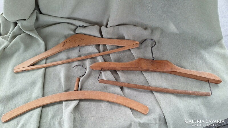 3 antique coat hangers for sale ... Only in one lot ...