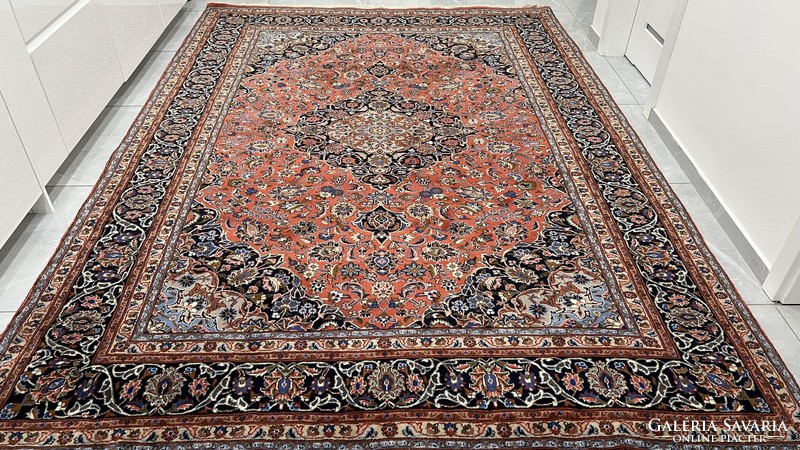 3466 Sale Iranian keshan hand-knotted wool Persian carpet 202x292cm free courier