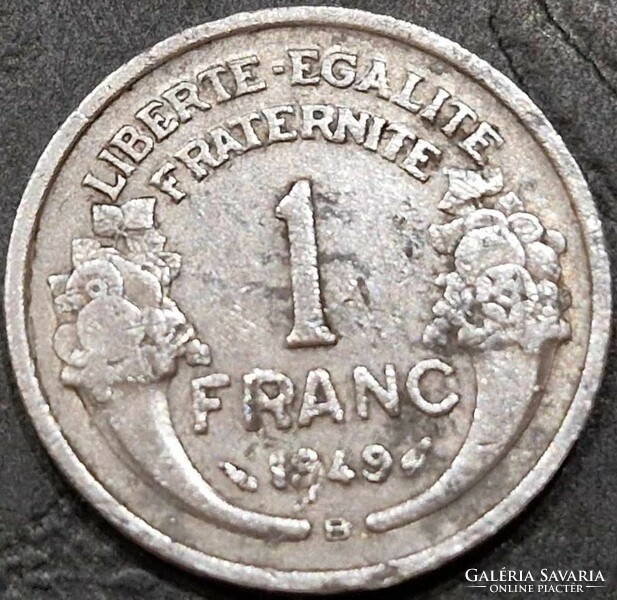 France 1 franc, 1949. 