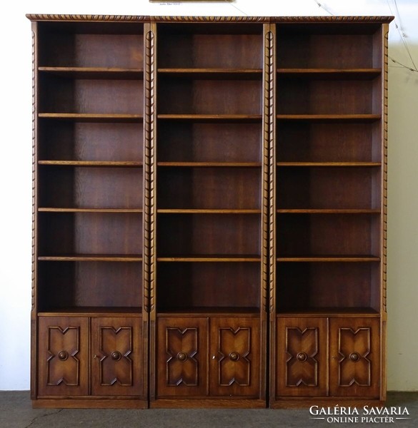 1R232 large colonial bookcase with shelves 252 x 225 cm for approx. 1500 books!