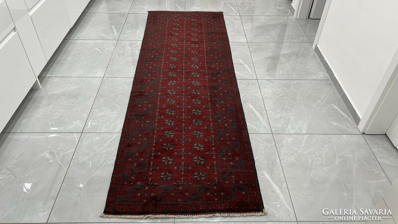 3462 Afghan bokhara handmade wool Persian running rug 80x247cm free courier