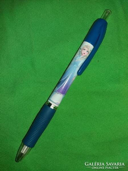 Quality original disney - ice magic ballpoint pen with plastic cover as shown in the pictures
