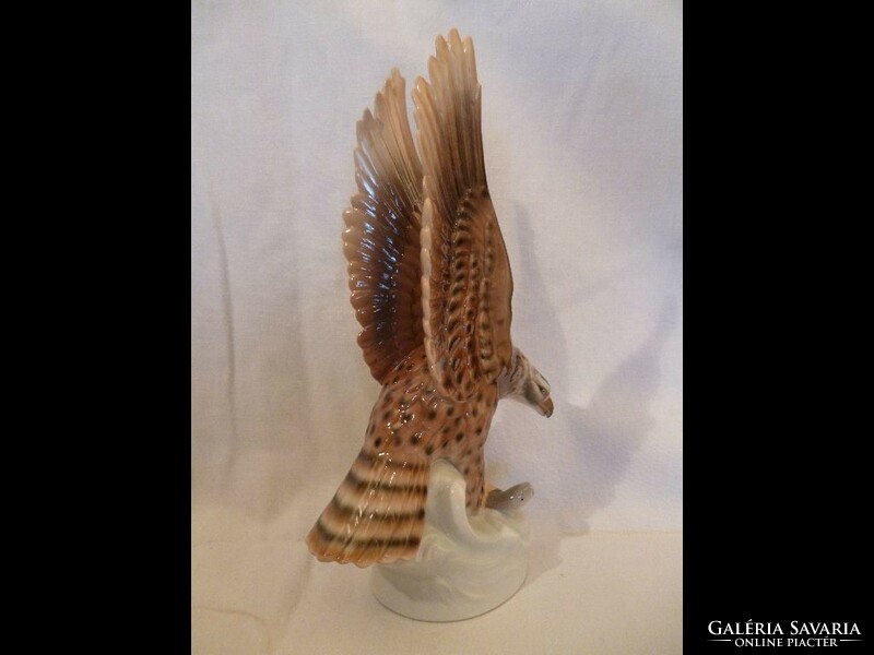 Y344 unterweissbach porcelain eagle catching fish